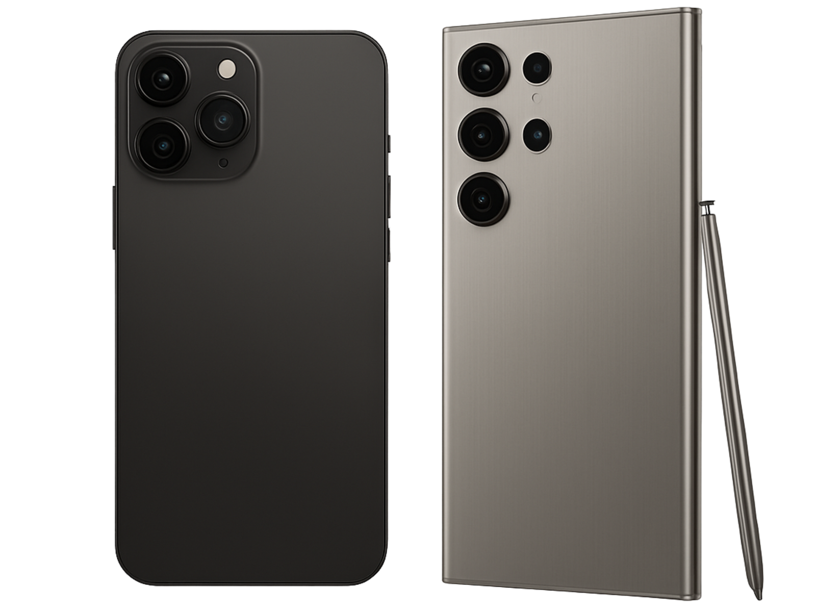 iPhone e Samsung Galaxy